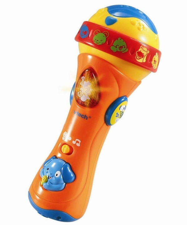 VTech Baby syng med-mikrofon (dansk) (950-078735) i gruppen LEGETØJ, BØRN & BABY / Babyleg (0-3 år) / Aktivitetslegetøj hos TP E-commerce Nordic AB (C91121)