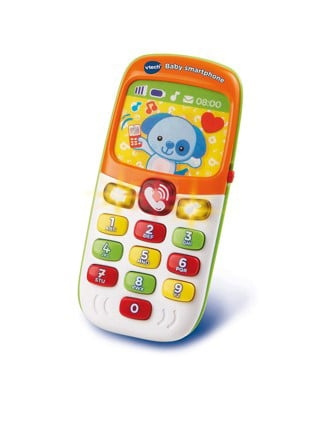 VTech Baby My First Smart Phone (dansk) (950-138132) i gruppen LEGETØJ, BØRN & BABY / Babyleg (0-3 år) / Aktivitetslegetøj hos TP E-commerce Nordic AB (C91129)