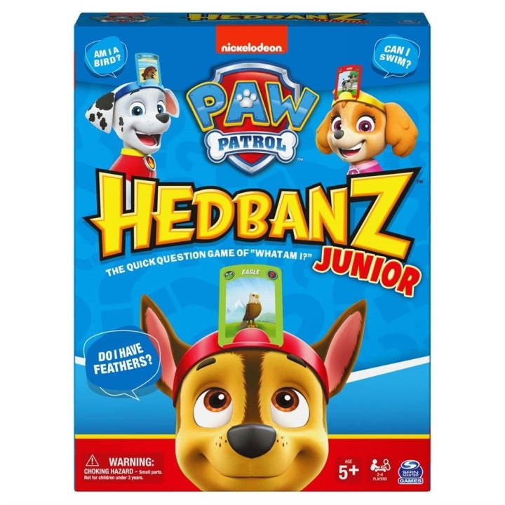 Paw Patrol Hedbanz (Nordisk) (6059939) i gruppen LEGETØJ, BØRN & BABY / Spil / Spil til børn hos TP E-commerce Nordic AB (C91157)