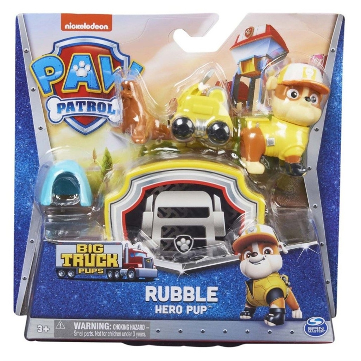 Paw Patrol Big Hero Pups - Rubble (6065253) i gruppen LEGETØJ, BØRN & BABY / Legetøj / Figurer, miniaturer og tilbehør hos TP E-commerce Nordic AB (C91198)