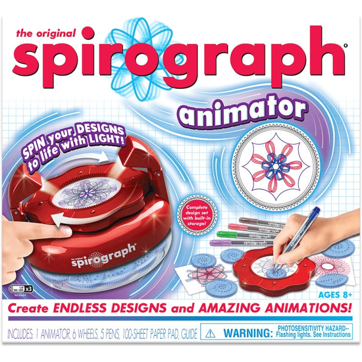 Spirograph Animator (33002157) i gruppen LEGETØJ, BØRN & BABY / Legetøj / Tegne og tælle hos TP E-commerce Nordic AB (C91214)