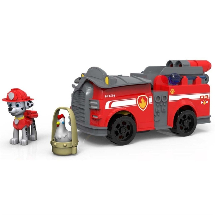 Paw Patrol Rise n\' Rescue - Marshall (6063638) i gruppen LEGETØJ, BØRN & BABY / Legetøj / Legetøjsbiler hos TP E-commerce Nordic AB (C91220)