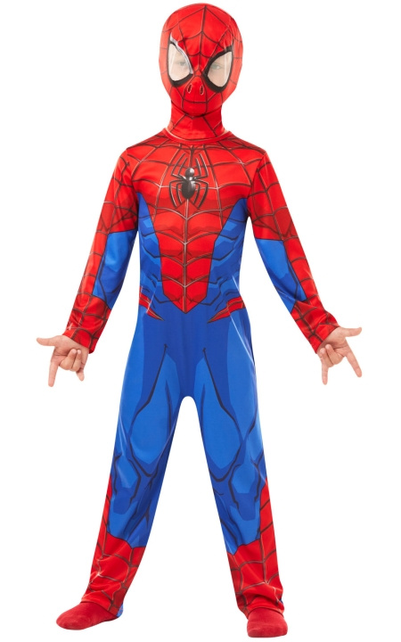 Rubies Kostume - Spider-Man (128 cm) i gruppen LEGETØJ, BØRN & BABY / Legetøj / Udklædning hos TP E-commerce Nordic AB (C91261)