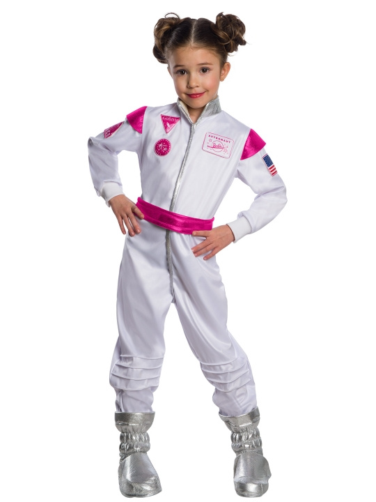 Rubies Kostume - Barbie Astronaut (110-116 cm) i gruppen LEGETØJ, BØRN & BABY / Legetøj / Udklædning hos TP E-commerce Nordic AB (C91270)