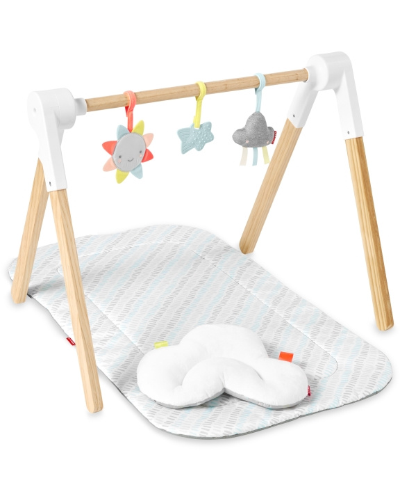 Skip Hop Silver Lining Baby Gym i træ i gruppen LEGETØJ, BØRN & BABY / Babyleg (0-3 år) / Aktivitetslegetøj hos TP E-commerce Nordic AB (C91291)