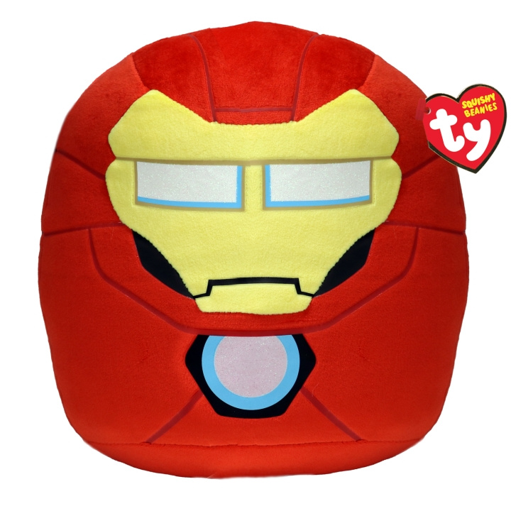 Ty Plys - Squishy Beanies - Iron Man (25 cm) (Ty39253) i gruppen LEGETØJ, BØRN & BABY / Babyleg (0-3 år) / Tøjdyr hos TP E-commerce Nordic AB (C91295)