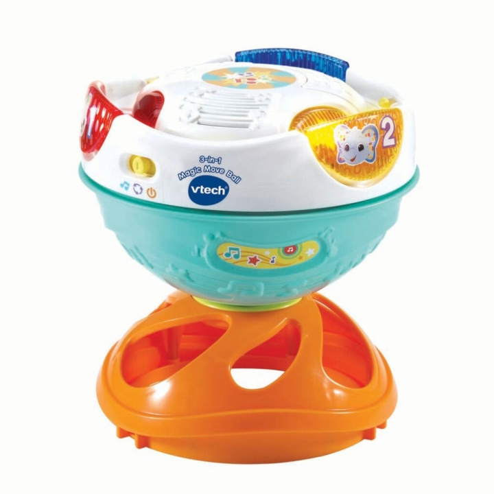 VTech 3-i-1 magisk bevægelsesbold DK (950-509032) i gruppen LEGETØJ, BØRN & BABY / Babyleg (0-3 år) / Aktivitetslegetøj hos TP E-commerce Nordic AB (C91322)