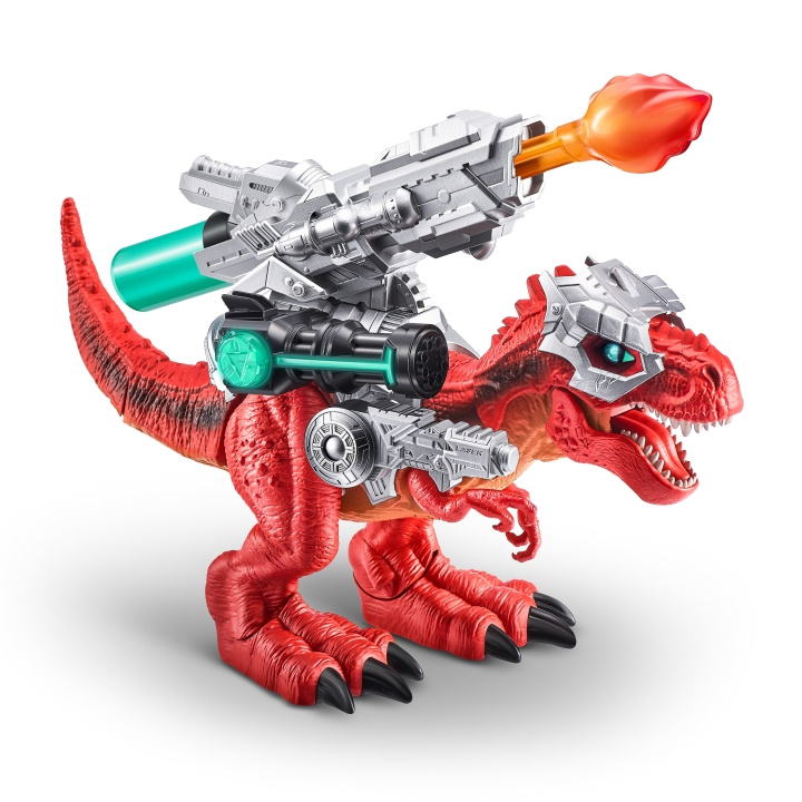 Roboalive Robo Alive - Dino Wars -Serie 1 Kæmpe T-Rex i kamp - (71101) i gruppen LEGETØJ, BØRN & BABY / Legetøj / Figurer, miniaturer og tilbehør hos TP E-commerce Nordic AB (C91380)