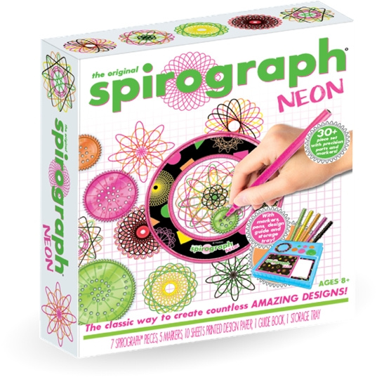 Spirograph Neon (33002159) i gruppen LEGETØJ, BØRN & BABY / Legetøj / Tegne og tælle hos TP E-commerce Nordic AB (C91393)