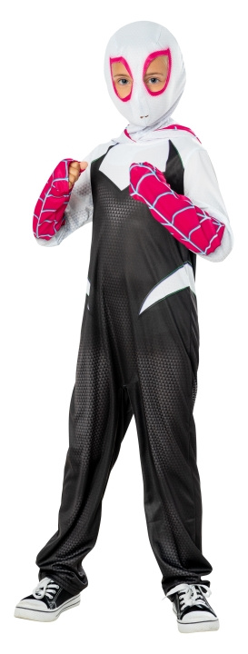 Rubies Marvel Kostume - Spider-Gwen (104 cm) i gruppen LEGETØJ, BØRN & BABY / Legetøj / Udklædning hos TP E-commerce Nordic AB (C91459)