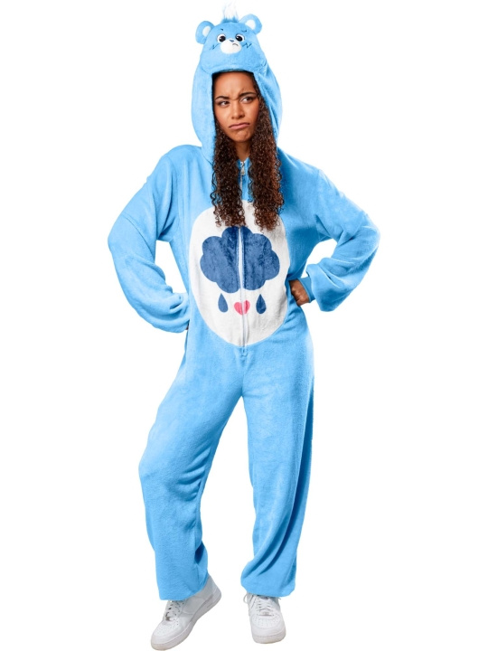 Rubies Care Bears - Grumpy Bear Onesie til voksne (størrelse L) i gruppen LEGETØJ, BØRN & BABY / Legetøj / Udklædning hos TP E-commerce Nordic AB (C91472)