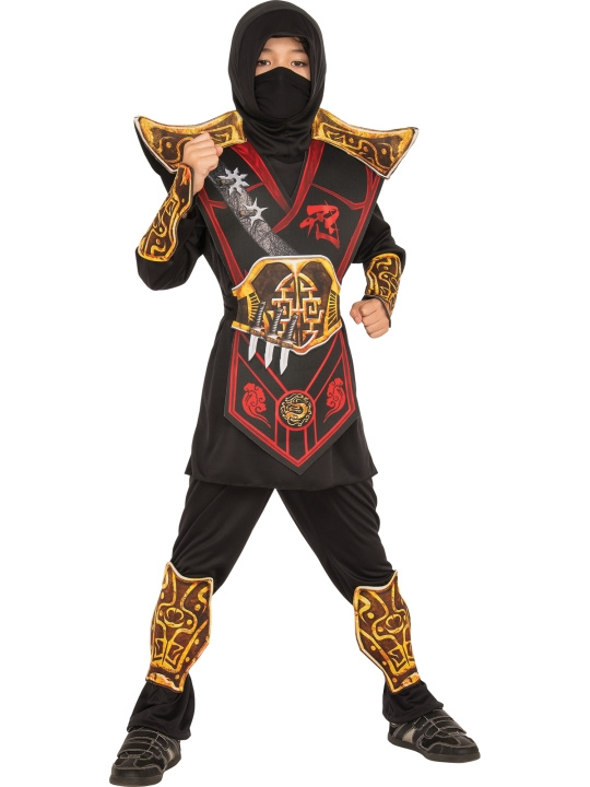 Rubies Deluxe-kostume - Ninja (104 cm) i gruppen LEGETØJ, BØRN & BABY / Legetøj / Udklædning hos TP E-commerce Nordic AB (C91474)