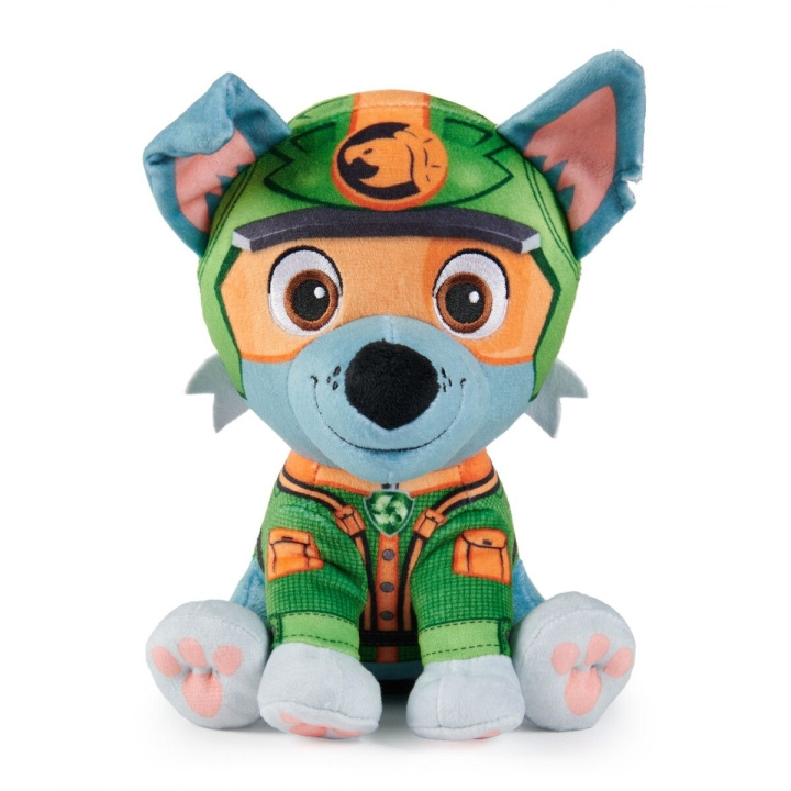 Paw Patrol Jungle Basic Plys 20 cm - Rocky i gruppen LEGETØJ, BØRN & BABY / Babyleg (0-3 år) / Tøjdyr hos TP E-commerce Nordic AB (C91527)