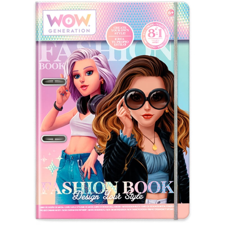 WOW Generation Deluxe DIY Fashion Book Binder (2111031-WOW00054-CDU) i gruppen LEGETØJ, BØRN & BABY / Legetøj / Hobbyartikler hos TP E-commerce Nordic AB (C91558)