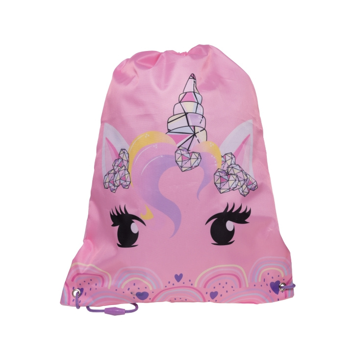 Unicorn Gems Gymnastikpose 35 x 45 cm (092309610) i gruppen LEGETØJ, BØRN & BABY / Rejse / Børnetasker / Rygsække hos TP E-commerce Nordic AB (C91575)