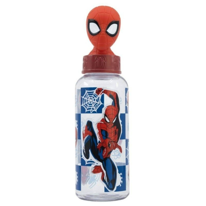 STOR Vandflaske m/3D-figur 560 ml - Spider-Man (088808723-74859) i gruppen LEGETØJ, BØRN & BABY / Mad & Drikke / Sutteflasker og tilbehør hos TP E-commerce Nordic AB (C91581)