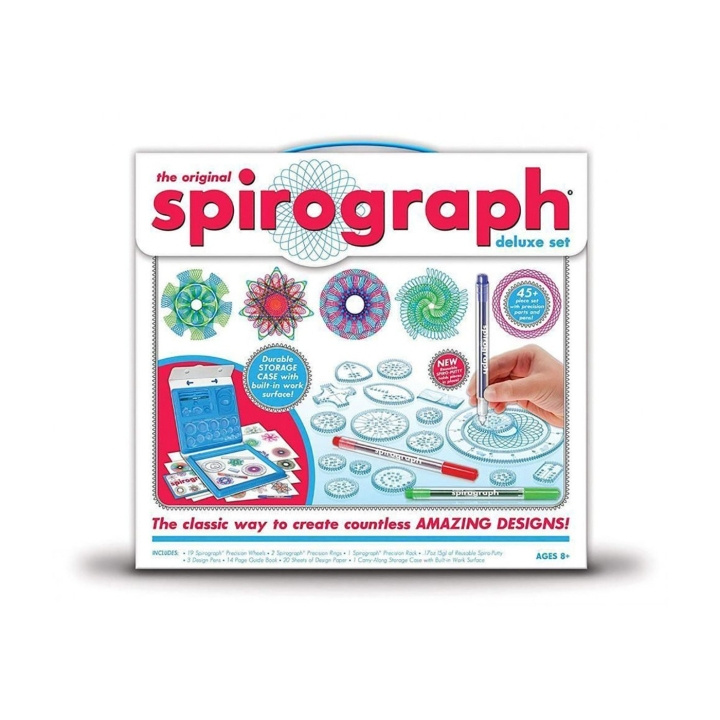 Spirograph Deluxe-sæt (33002150) i gruppen LEGETØJ, BØRN & BABY / Legetøj / Tegne og tælle hos TP E-commerce Nordic AB (C91595)