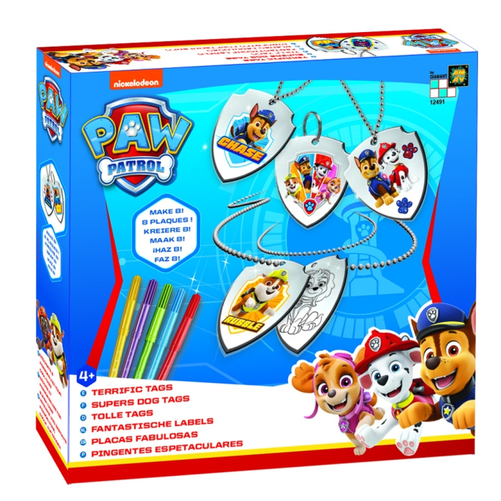 Paw Patrol Fantastiske tags (AM-12491) i gruppen LEGETØJ, BØRN & BABY / Legetøj / Hobbyartikler hos TP E-commerce Nordic AB (C91658)