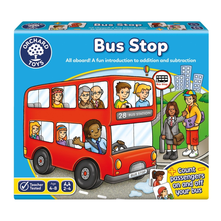 Orchard Toys Busstoppested spil (600032) i gruppen LEGETØJ, BØRN & BABY / Spil / Brætspil hos TP E-commerce Nordic AB (C91741)