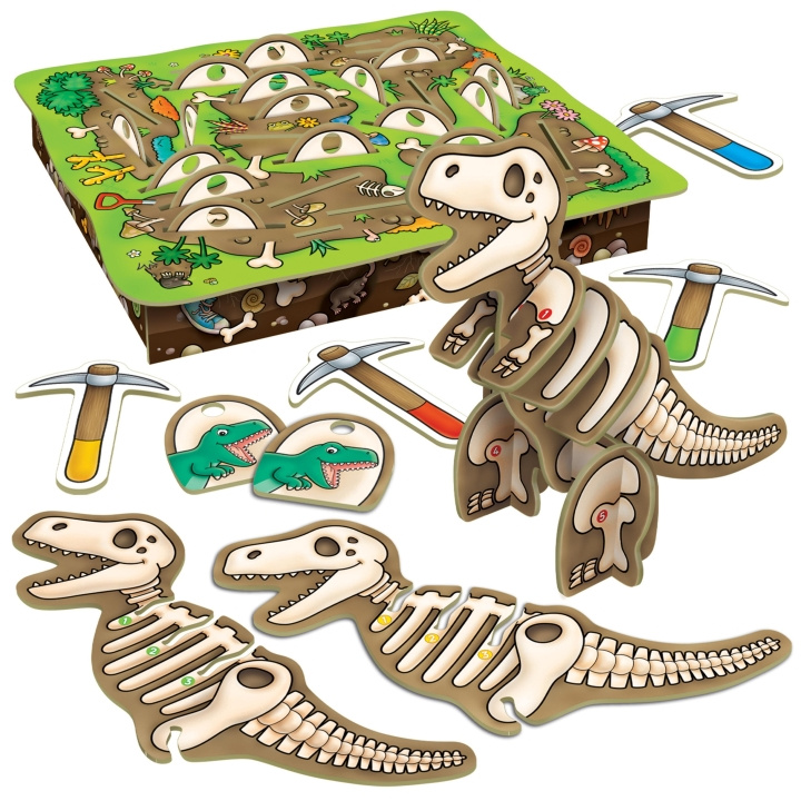 Orchard Toys Dinosaur Dig (600124) i gruppen LEGETØJ, BØRN & BABY / Spil / Brætspil hos TP E-commerce Nordic AB (C91745)