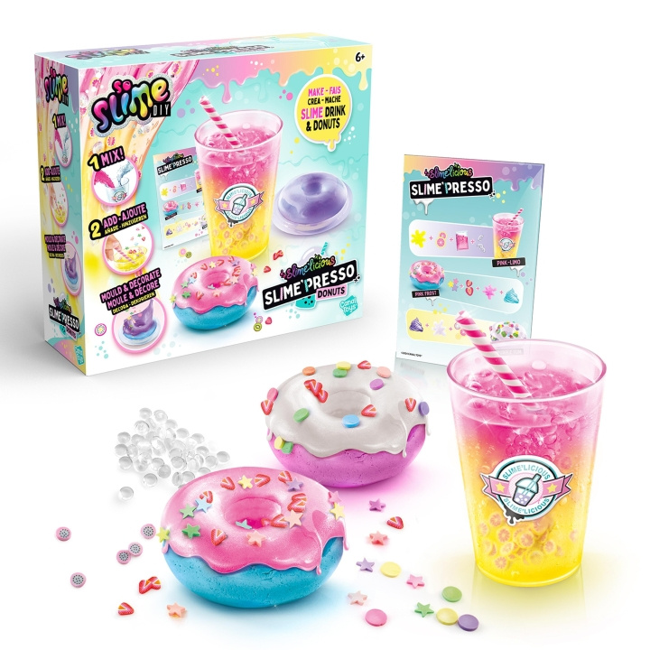 So Slime Slimelicious Slime Mix\'in Donuts (2571) i gruppen LEGETØJ, BØRN & BABY / Legetøj / Eksperiment og gør det selv hos TP E-commerce Nordic AB (C91813)