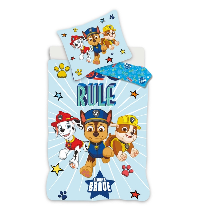 Paw Patrol Sengelinned - Juniorstørrelse 100x140 cm Paw Patrol i gruppen LEGETØJ, BØRN & BABY / Børnetekstiler / Sengetøj / Sengetøj til juniorer hos TP E-commerce Nordic AB (C91815)