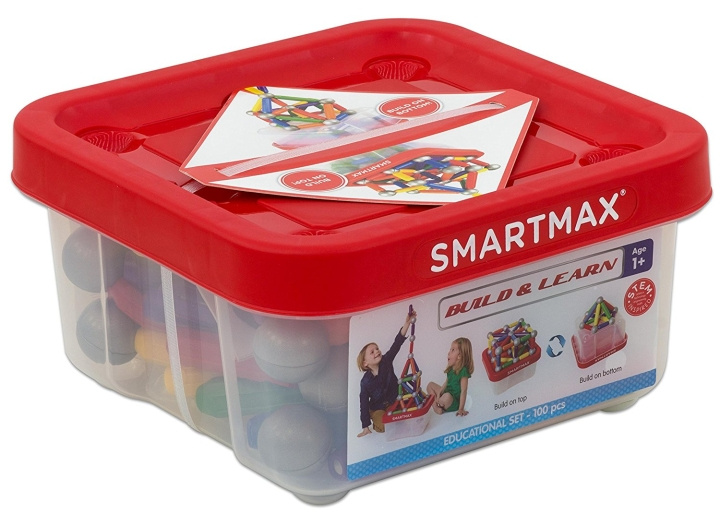 SmartMax Smart Max - Byg og lær pædagogisk 100 (SG4982) i gruppen LEGETØJ, BØRN & BABY / Legetøj / Bygge legesager / Klodser hos TP E-commerce Nordic AB (C91845)