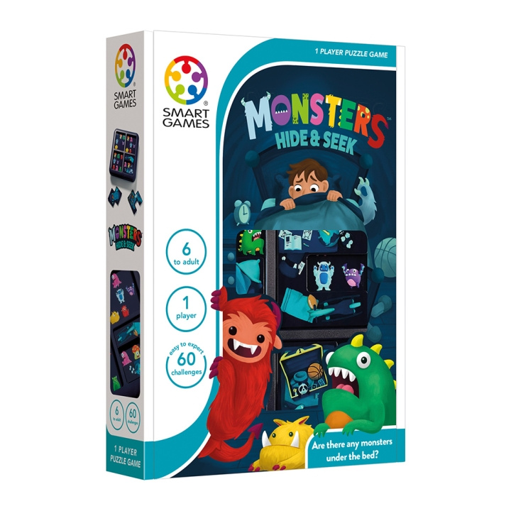 Smart Games Smartgames - Hide and Seek Monsters (Nordic) (SG2407) i gruppen LEGETØJ, BØRN & BABY / Spil / Brætspil hos TP E-commerce Nordic AB (C91848)