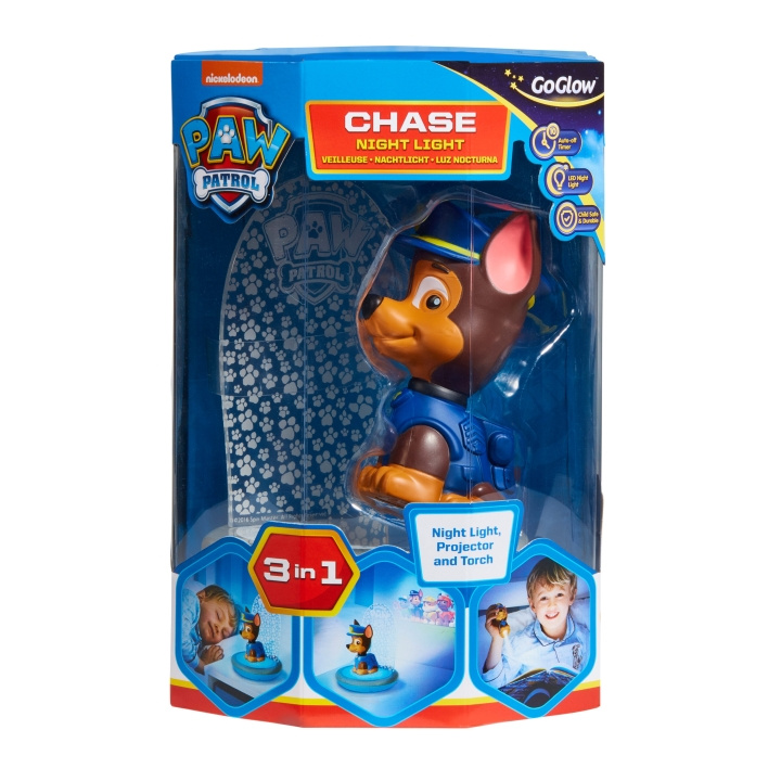 Paw Patrol Chase Kids Magic natlampe, lommelygte og projektor - (10043) i gruppen LEGETØJ, BØRN & BABY / Børneværelse / Belysning til børn / Natlamper hos TP E-commerce Nordic AB (C91884)