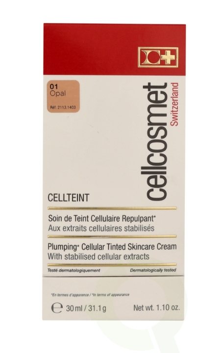 Cellcosmet Cellteint 30 ml #01 Opal i gruppen SKØNHED & HELSE / Hudpleje / Ansigt / Ansigtscreme hos TP E-commerce Nordic AB (C91942)