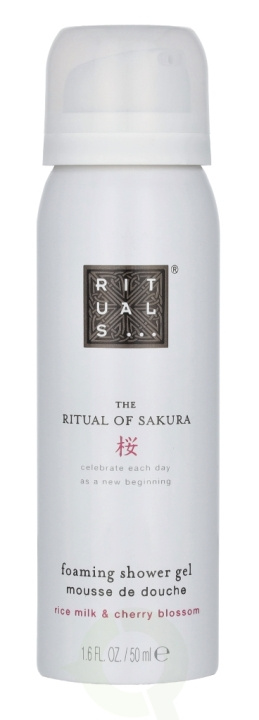 Rituals Sakura Foaming Shower Gel 50 ml i gruppen SKØNHED & HELSE / Hudpleje / Kropspleje / Bad & brusecreme hos TP E-commerce Nordic AB (C91949)