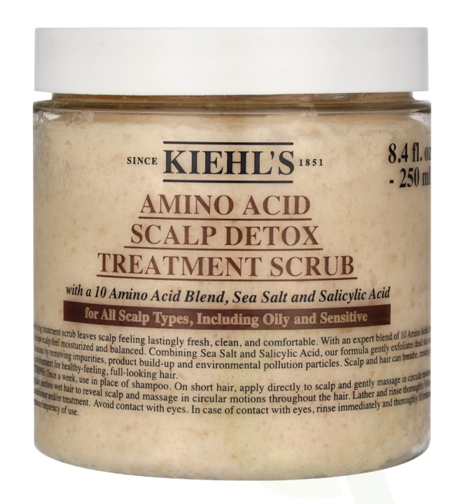 Kiehl\'s Amino Acid Scalp Detox Treatment Scrub 250 ml i gruppen SKØNHED & HELSE / Hår og styling / Hårpleje / Shampoo hos TP E-commerce Nordic AB (C91955)