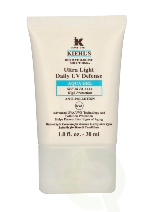 Kiehl\'s D.S. Ultra Light Daily UV Defense Aqua Gel SPF50 30 ml i gruppen SKØNHED & HELSE / Hudpleje / Tanning / Solbeskyttelse hos TP E-commerce Nordic AB (C91958)