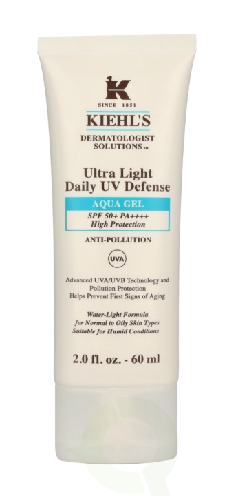 Kiehl\'s D.S. Ultra Light Daily UV Defense Aqua Gel SPF50 60 ml i gruppen SKØNHED & HELSE / Hudpleje / Tanning / Solbeskyttelse hos TP E-commerce Nordic AB (C91959)