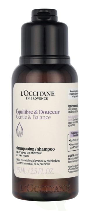 L\'Occitane Gentle & Balance Shampoo 75 ml All Hair Types i gruppen SKØNHED & HELSE / Hår og styling / Hårpleje / Shampoo hos TP E-commerce Nordic AB (C91976)