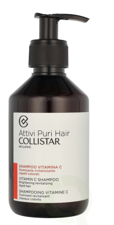 Collistar Attivi Puri Hair Vitamin C Shampoo 250 ml i gruppen SKØNHED & HELSE / Hår og styling / Hårpleje / Shampoo hos TP E-commerce Nordic AB (C92022)