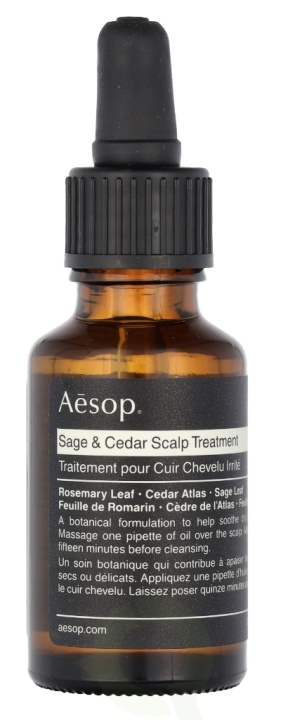 AESOP Sage & Cedar Scalp Treatment 25 ml i gruppen SKØNHED & HELSE / Hår og styling / Hårpleje / Hårmaske hos TP E-commerce Nordic AB (C92074)