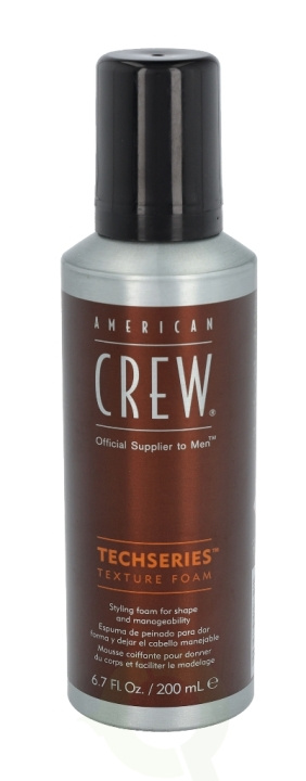 American Crew Techseries Texture Foam 200 ml i gruppen SKØNHED & HELSE / Hår og styling / Hår styling / Hårmousse hos TP E-commerce Nordic AB (C92111)