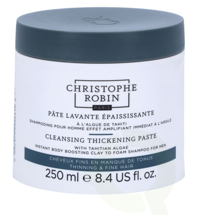 Christophe Robin Cleansing Thickening Paste 250 ml With Tahitian Algae i gruppen SKØNHED & HELSE / Hår og styling / Hårpleje / Shampoo hos TP E-commerce Nordic AB (C92114)