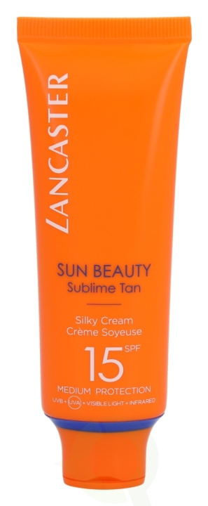 Lancaster Sun Beauty Silky Cream SPF15 50 ml Sublime Tan - Medium Protection i gruppen SKØNHED & HELSE / Hudpleje / Tanning / Solbeskyttelse hos TP E-commerce Nordic AB (C92149)