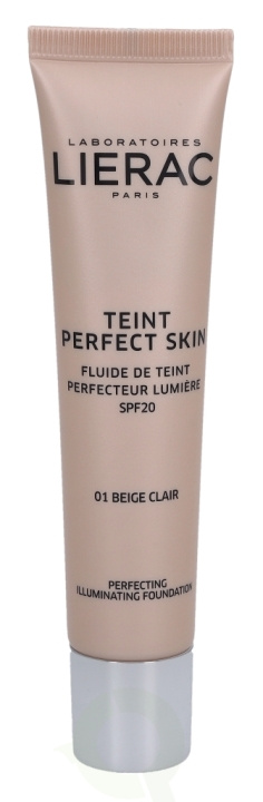 Lierac Paris Lierac Teint Perfect Skin SPF20 30 ml #01 Light Beige i gruppen SKØNHED & HELSE / Makeup / Makeup ansigt / Foundation hos TP E-commerce Nordic AB (C92154)