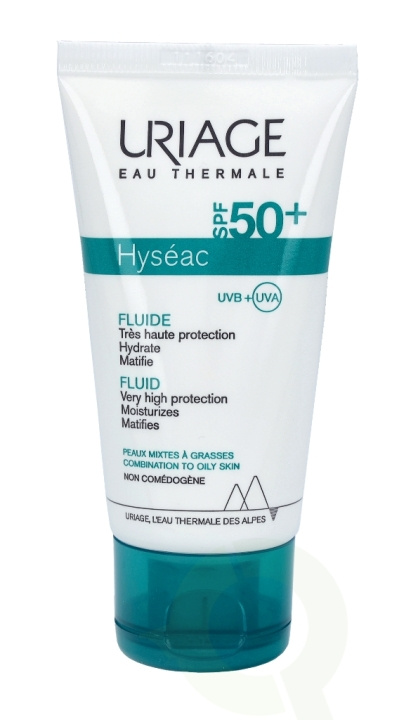 Uriage Hyseac Fluid SPF50+ 50 ml i gruppen SKØNHED & HELSE / Hudpleje / Tanning / Solbeskyttelse hos TP E-commerce Nordic AB (C92178)