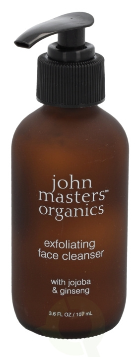 John Master Organic Jmo Jojoba & Ginseng Exfoliating Face Cleanser 107 ml i gruppen SKØNHED & HELSE / Hudpleje / Ansigt / Rengøring hos TP E-commerce Nordic AB (C92193)