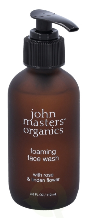 John Master Organic Jmo Rose Foaming Face Wash 112 ml i gruppen SKØNHED & HELSE / Hudpleje / Ansigt / Rengøring hos TP E-commerce Nordic AB (C92194)