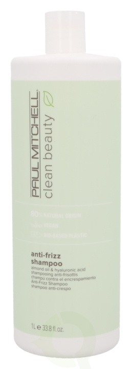 Paul Mitchell Clean Beauty Anti-Frizz Shampoo 1000 ml Almond Oil & Hyaluconic Acid i gruppen SKØNHED & HELSE / Hår og styling / Hårpleje / Shampoo hos TP E-commerce Nordic AB (C92214)