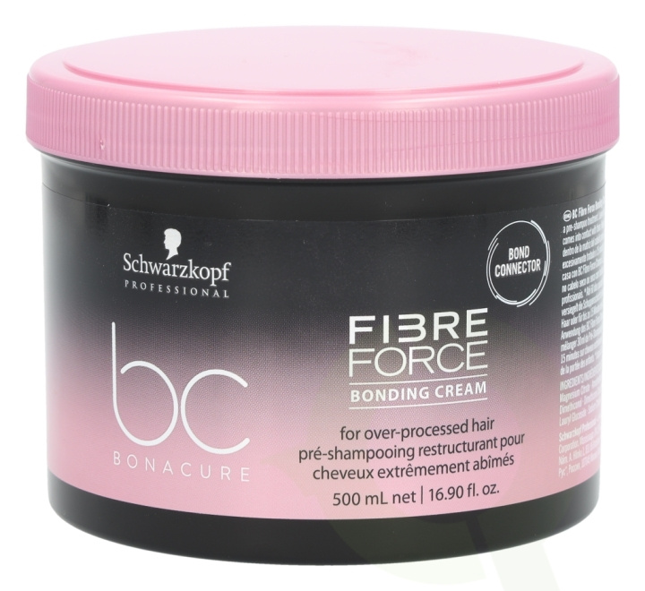 Schwarzkopf Bonacure FibreForce Bonding Cream 500 ml For Overprcessed Hair i gruppen SKØNHED & HELSE / Hår og styling / Hårpleje / Hårmaske hos TP E-commerce Nordic AB (C92217)