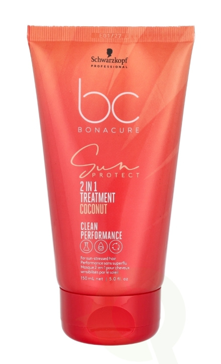 Schwarzkopf Bonacure Sun Protect 2-In-1 Treatment 150 ml i gruppen SKØNHED & HELSE / Hår og styling / Hårpleje / Hårmaske hos TP E-commerce Nordic AB (C92221)