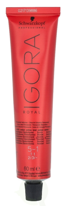 Schwarzkopf Igora Royal Permanent Color Creme 60 ml 45413 i gruppen SKØNHED & HELSE / Hår og styling / Hårpleje / Hårfarve / Hårfarve & Farve bombe hos TP E-commerce Nordic AB (C92226)