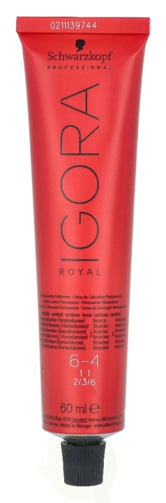 Schwarzkopf Igora Royal Permanent Color Creme 60 ml 45447 i gruppen SKØNHED & HELSE / Hår og styling / Hårpleje / Hårfarve / Hårfarve & Farve bombe hos TP E-commerce Nordic AB (C92230)