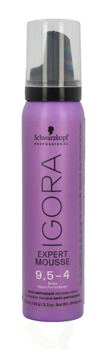 Schwarzkopf Igora Expert Mousse 9.5 100 ml 4 i gruppen SKØNHED & HELSE / Hår og styling / Hårpleje / Hårfarve / Hårfarve & Farve bombe hos TP E-commerce Nordic AB (C92233)